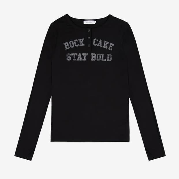 락케이크 Classic Henly Neck Top