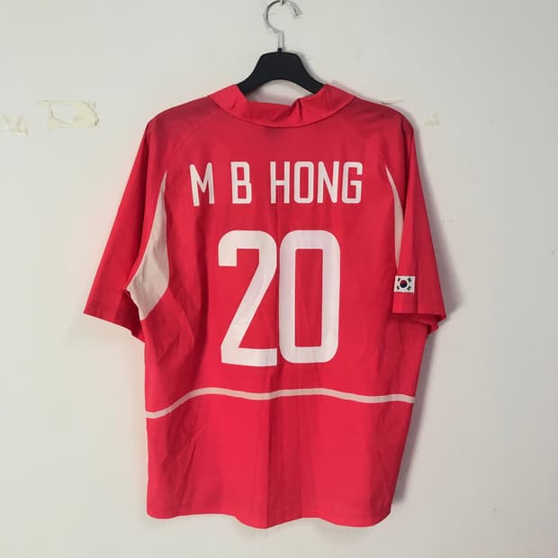 2002 나이키 국대 홍명보 유니폼