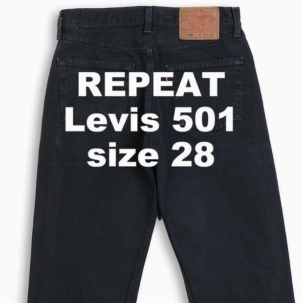 빈티지 리바이스 501 90s USA 28 인치 LV50130220