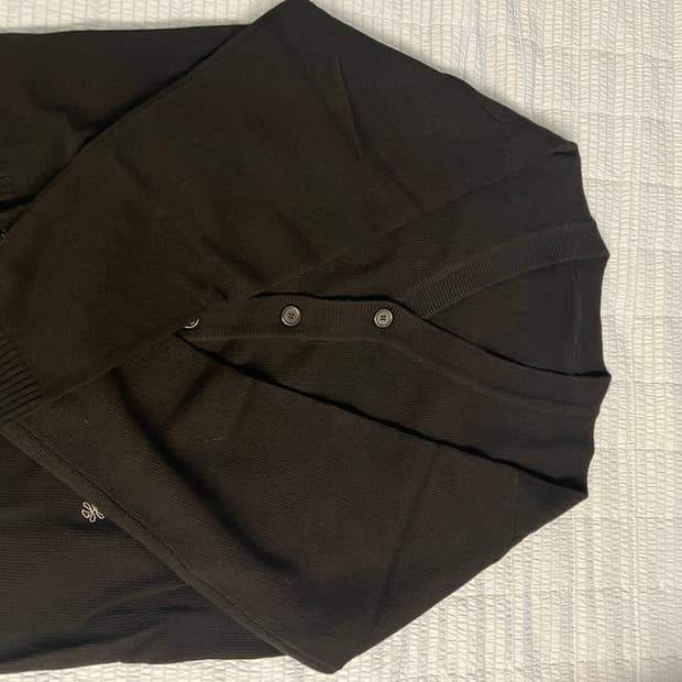 Youth 유스 앰블럼 블랙 가디건 새상품