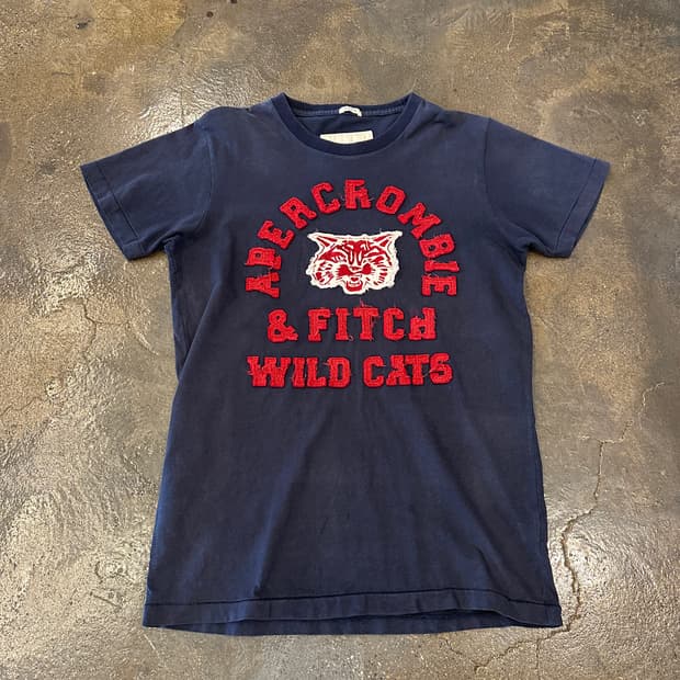 Abercrombie Fitch 아베크롬비 뉴욕 머슬핏 와일드캣 반팔 S