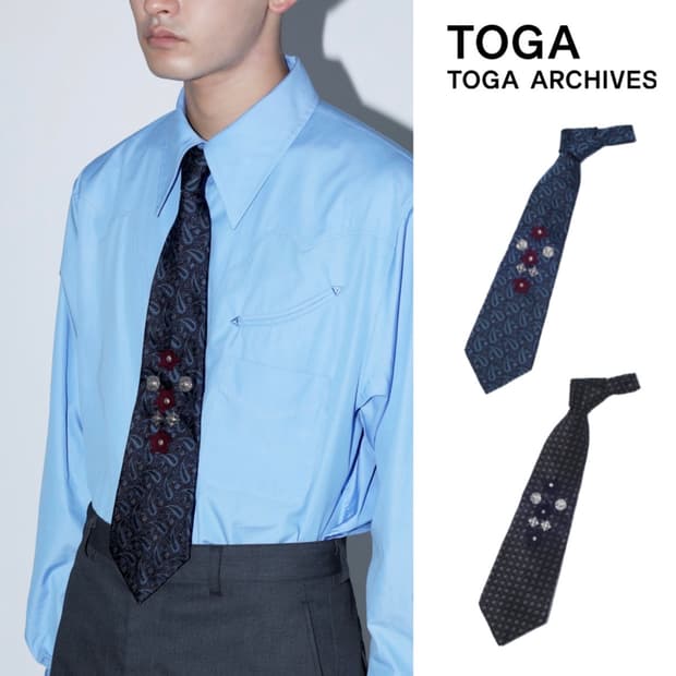 Toga 넥타이 블랙