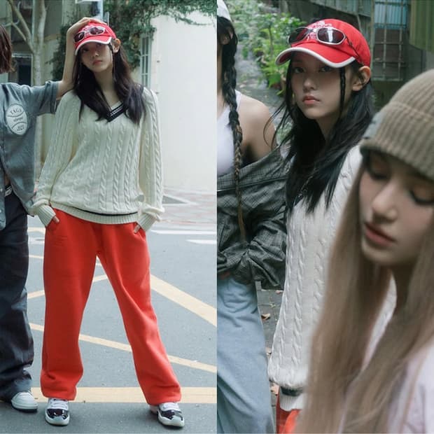 5)시오타 크로켓 스웨터 니트 뉴진스 해린 착용