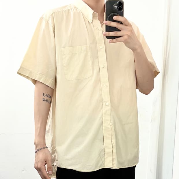 크리스챤 디올 90s 반팔 셔츠