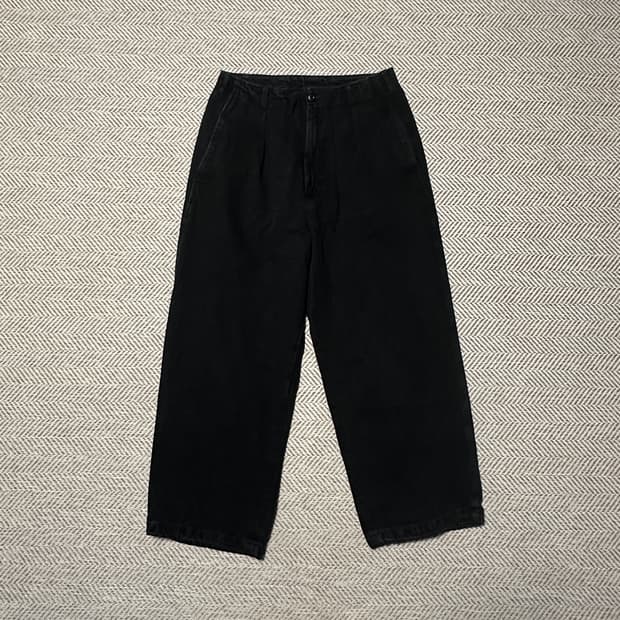 JOURNAL STANDARD washed denim wide pants