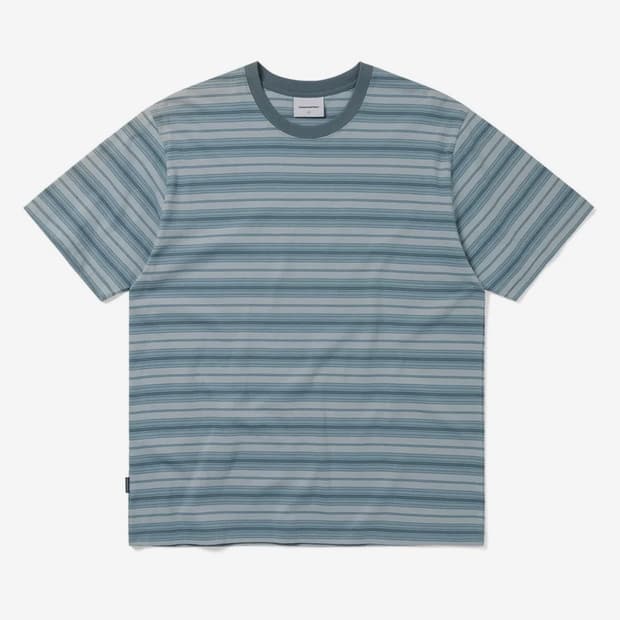 디스이즈네버댓 striped tee blue S