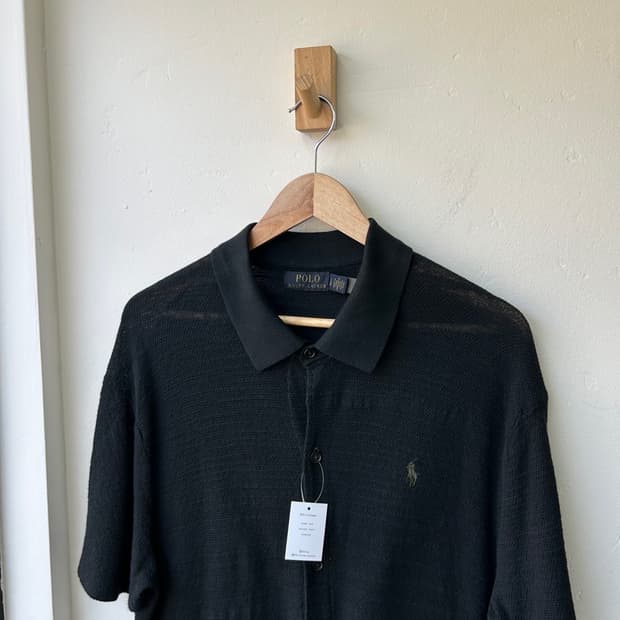 16712 - 폴로 랄프로렌 텍스처 코튼 셔츠 스웨터