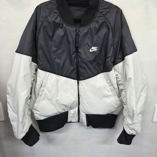 나이키 윈터 에어포스1 리버시블 항공 자켓 xl