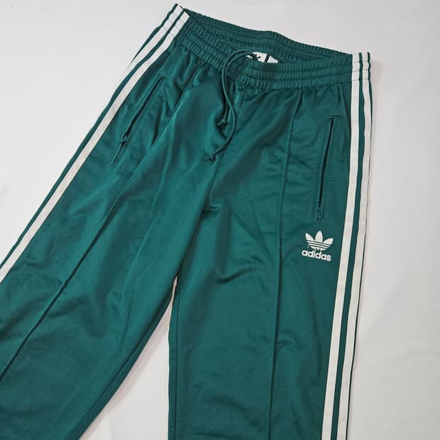 아디다스 신형 파이어버드 와이드팬츠 딥그린 바지 우먼스 S