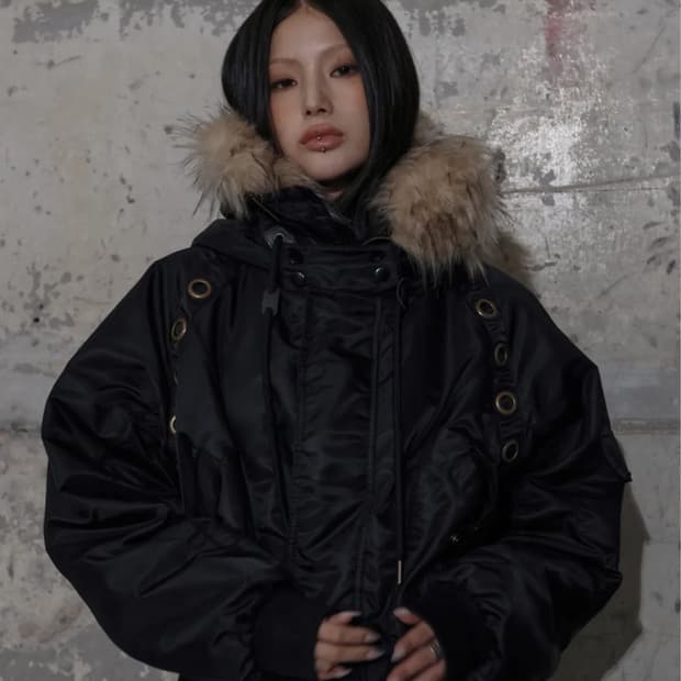 팬시클럽 아일렛 퍼 MA-1