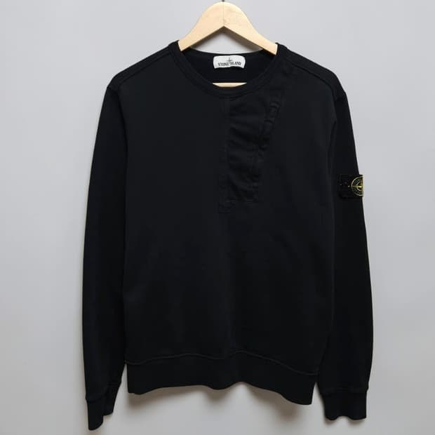 100 Stone Island 스톤아일랜드 가먼트다잉 맨투맨 20ss