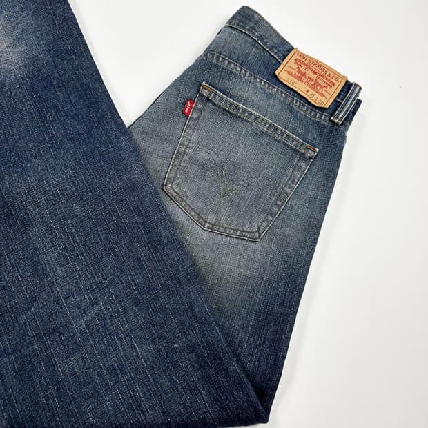 리바이스 514 오리지널 워싱 데님 팬츠 (31인치)