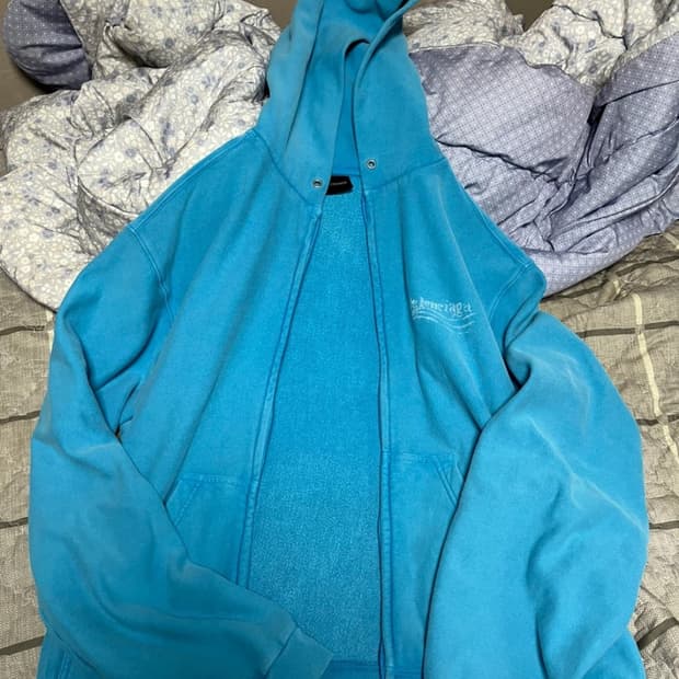 발렌시아가 후드집업 L
