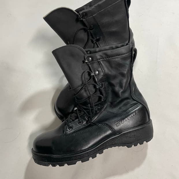 미군 베르빌 올레더 덱부츠 스틸토