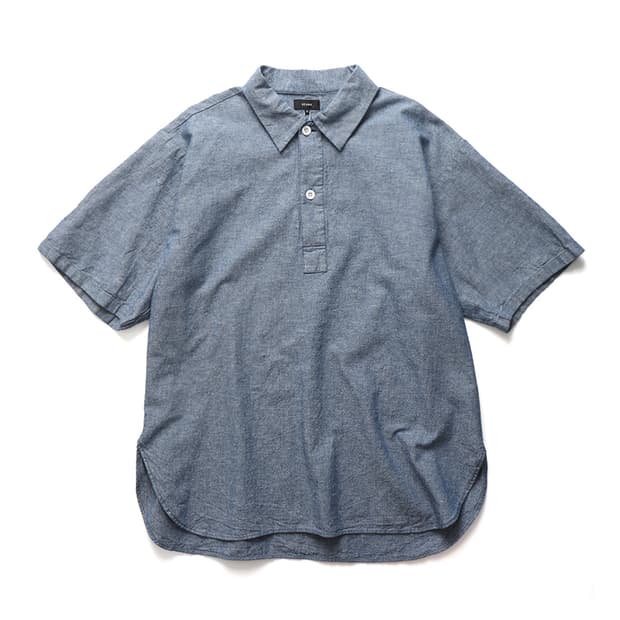 BEAMS Military Pullover Easy Shirt