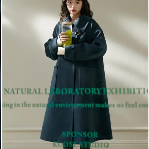 KUOSE 쿠오세 버클 코트