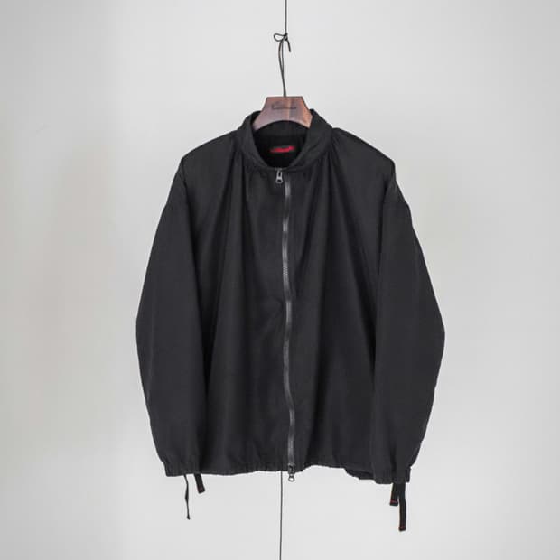 lcbx silk gather track top 1