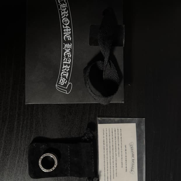 (US6.5)크롬하츠 미니플러스링