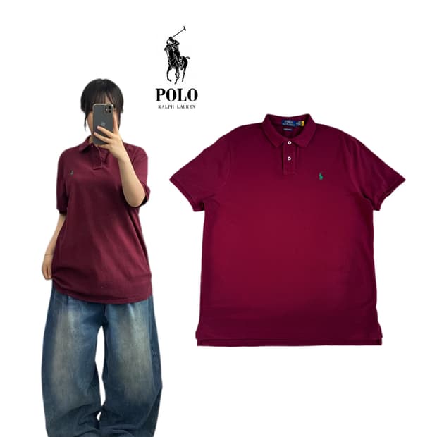 폴로 XXL 신형 포니 PK 카라 반팔 티셔츠