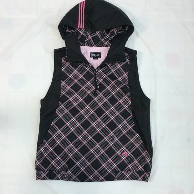 아디다스 Adidas 블랙핑크 조끼