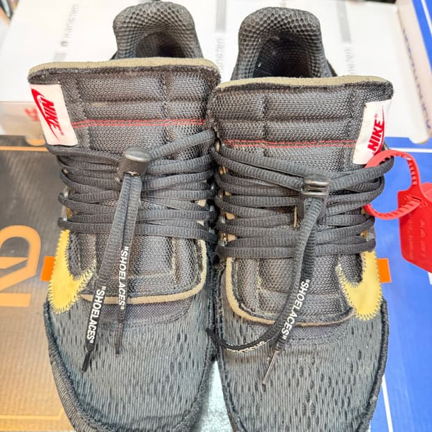 (290) 나이키 오프화이트 프레스토 블랙