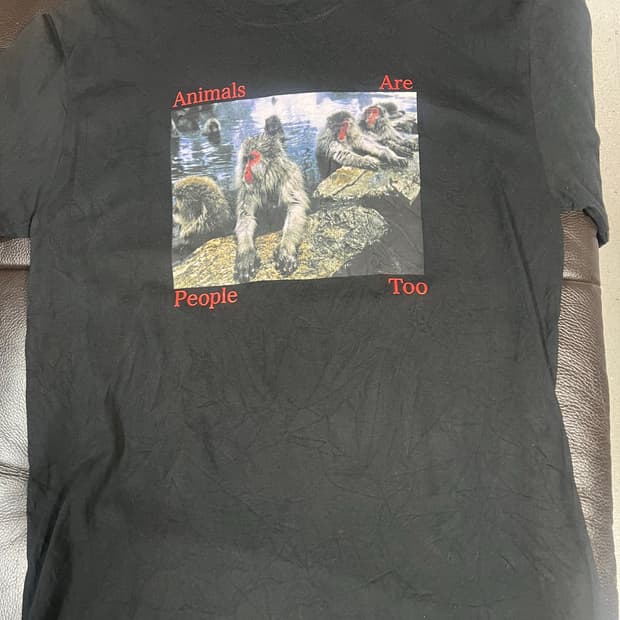 노아 애니멀프린팅 반팔