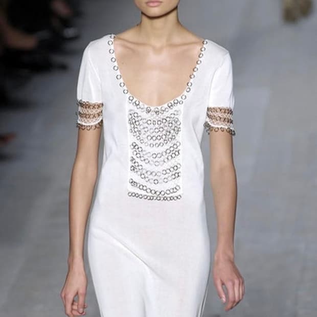 Christian Dior 07SS Embellished Dress