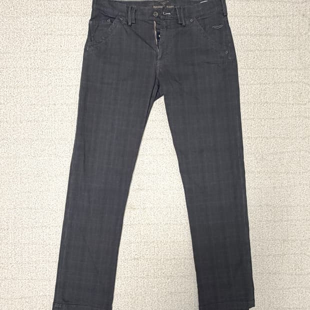 메이종(Mason's) 프리미엄 체크 팬츠 (50사이즈)