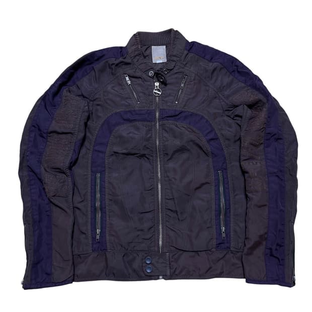 디젤 스펠아웃 바이커 자켓