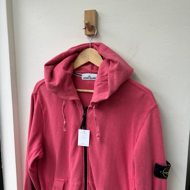 16169 - 스톤아일랜드 와펜 후드 집업