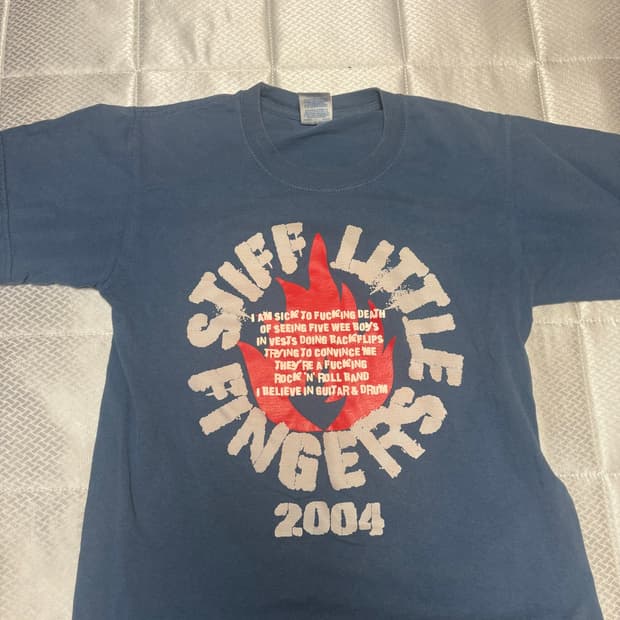 00s stiff little fingers 티셔츠