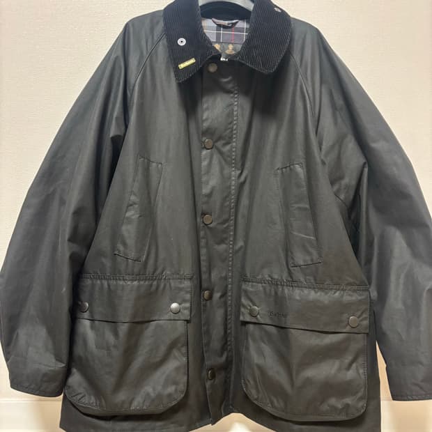 바버 비데일os 40사이즈 블랙