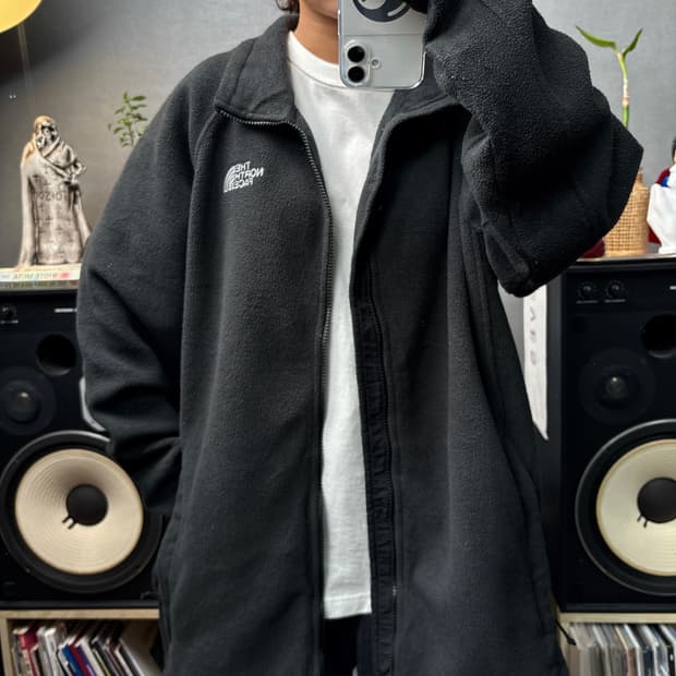 노스페이스 플리스자켓