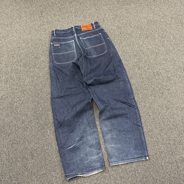 32) 펠레펠레 올드스쿨 힙합팬츠 데님팬츠