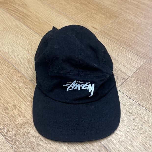 스투시(STUSSY) 캠프캡 / 블랙
