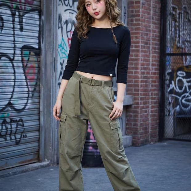 FLOWOOM 플로움 보트넥 슬림 티셔츠