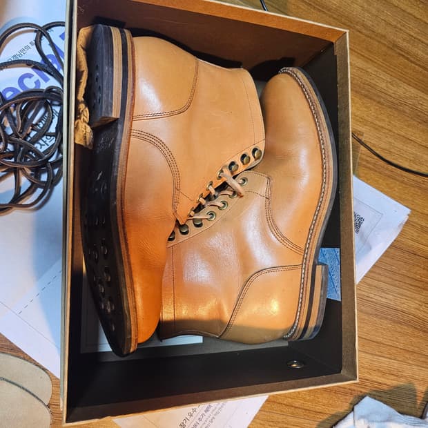 그랜트스톤 디젤 부츠 tan essex