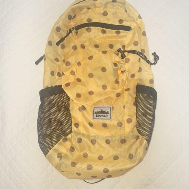 하이산 도트백 옐로우