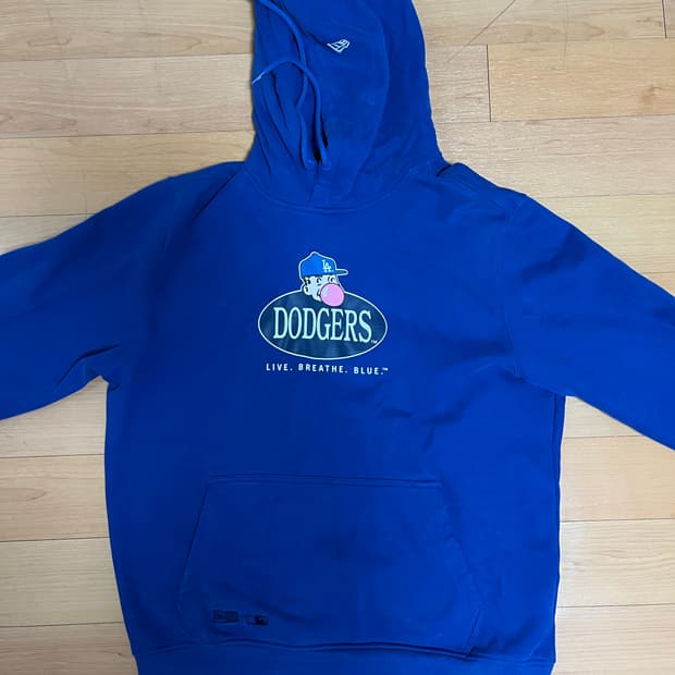 뉴에라 블루 후드티