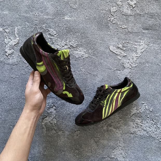 Dolce & Gabbana Vintage Suede Sneakers