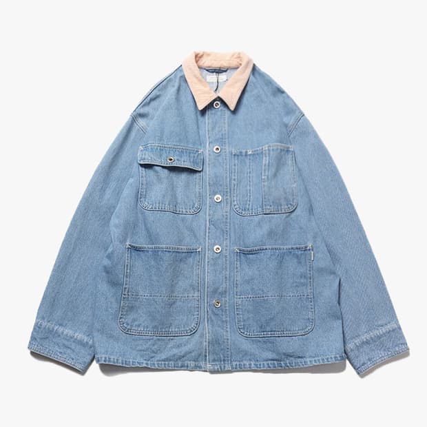 NIKO AND - DENIM COVERALL JACKET