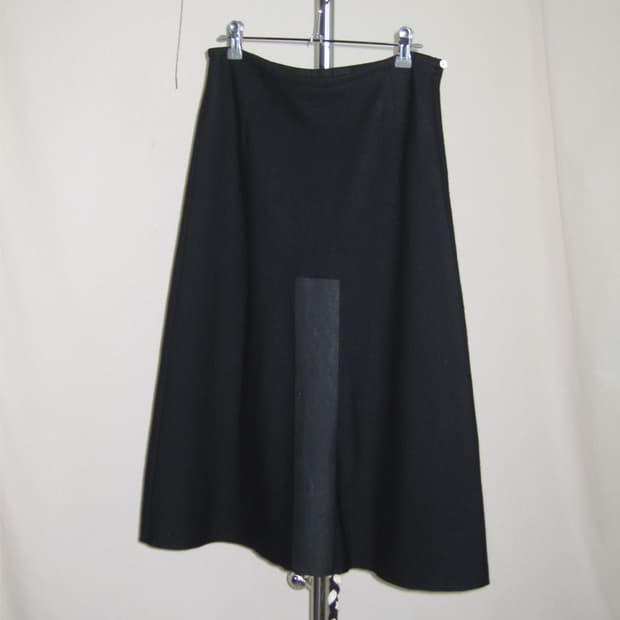 How to live 미니멀 울 스커트