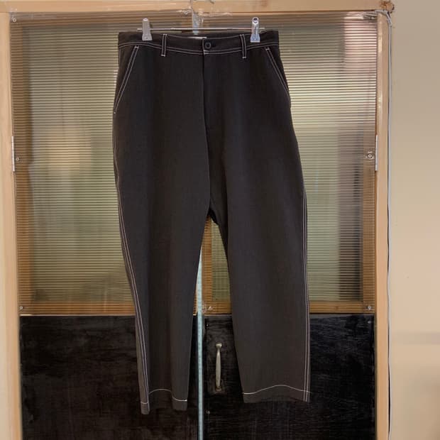 일본 빈티지 코튼 슬랙스