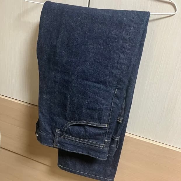 유니클로U 레귤러피트 진