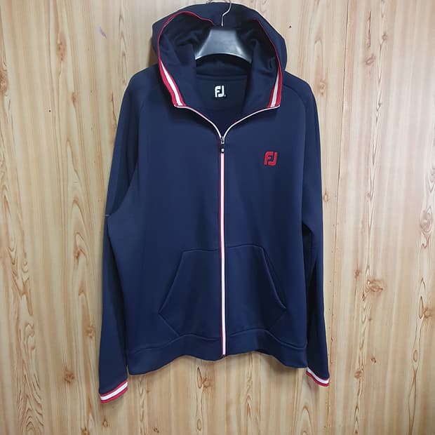 풋조이 기모 후드 집업 XXL