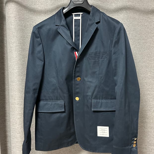 톰브라운 아카이브 코튼 블레이저 (2)