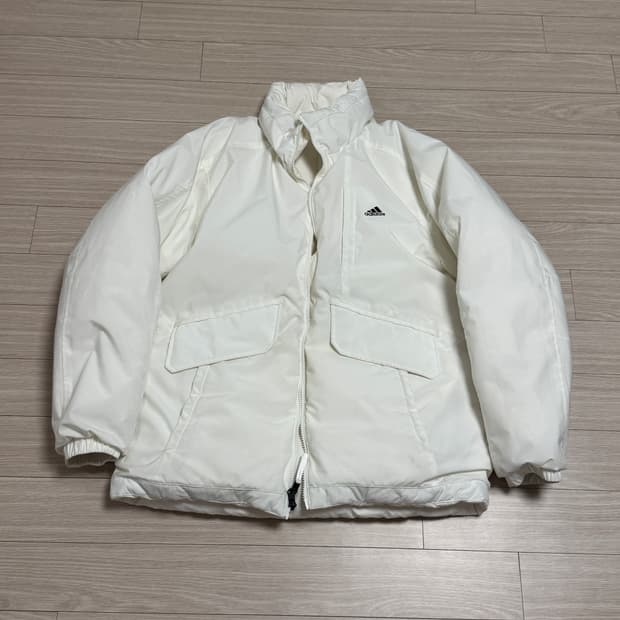 아다다스 다운 패딩 화이트 M