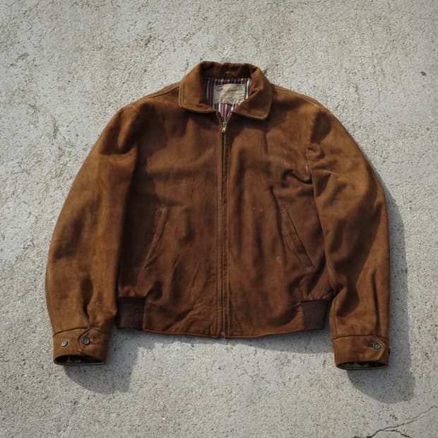 50‘s Hercules Fieldmaster 스웨이드 스포츠 블루종 