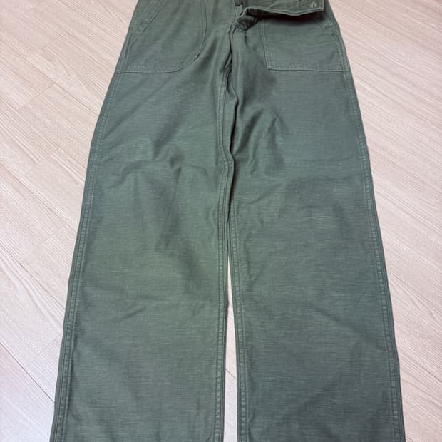 orslow 오어슬로우 퍼티그 레귤러핏 2사이즈 노수선