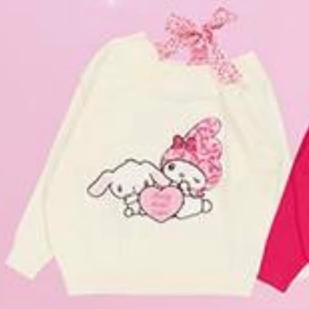 베이비메탈클럽 스핀즈 오프숄더 니트